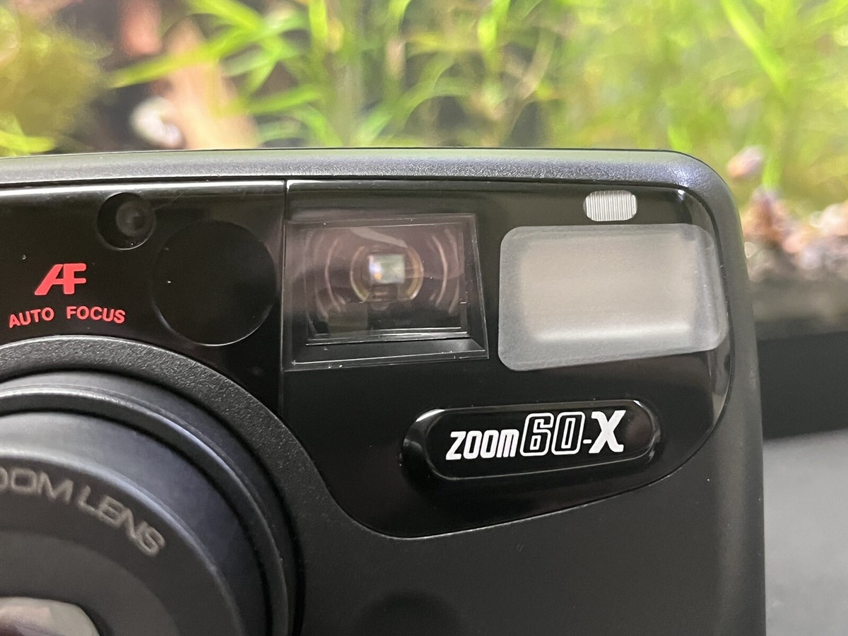 Pentax Zoom 60-X Date 35mm Film Camera, Full f=38-60mm Macro