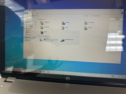 hp envy 17.3 laptop i7 touchscreen Ram 8GB 256GB SSD - Picture 7 of 9