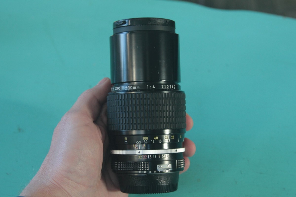 Nikon Zoom Nikkor Nikkor 200mm F4 Ais Nikon Ai-s Nikkor 200mm F4
