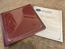 NEW Creative Memories 12 x 12 Mahogany Album w/ White Pages  Page Protectors