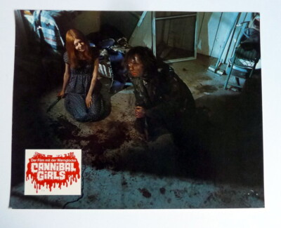 CANNIBAL GIRLS * AUSHANGFOTO #1 German Lobby Card ´74 Ivan REITMAN Eugene LEVY