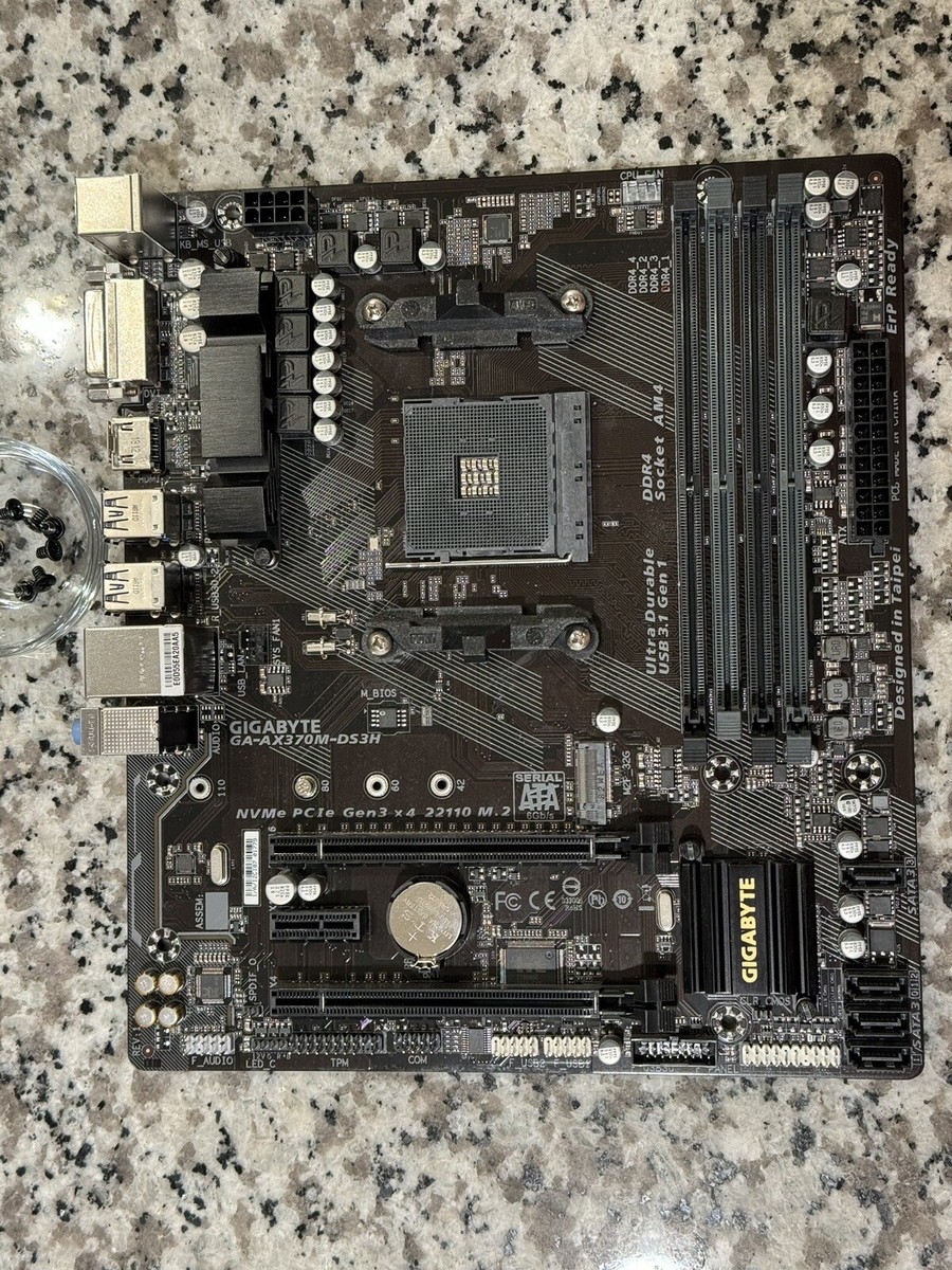 GIGABYTE GAAB350MDS3H AM4 AMD Motherboard