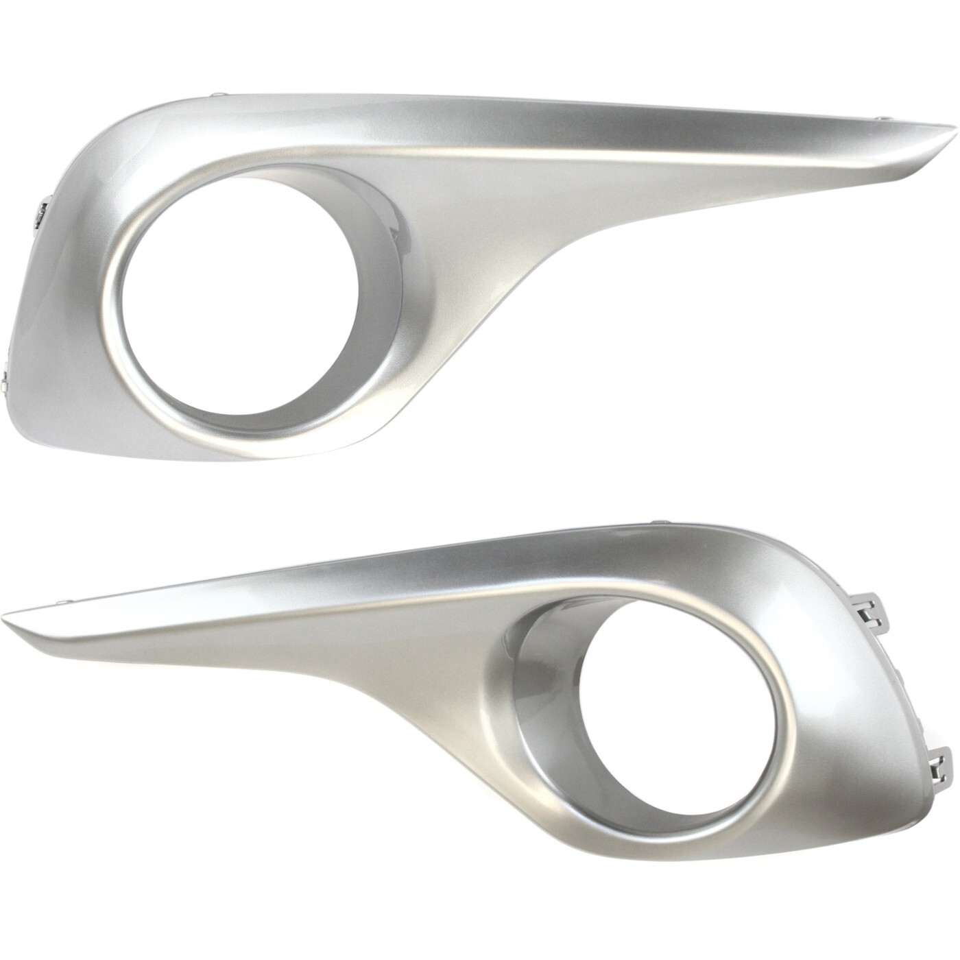 Комплект накладок противотуманных фар для Toyota Highlander 2011-2013 Левый и правый 2шт