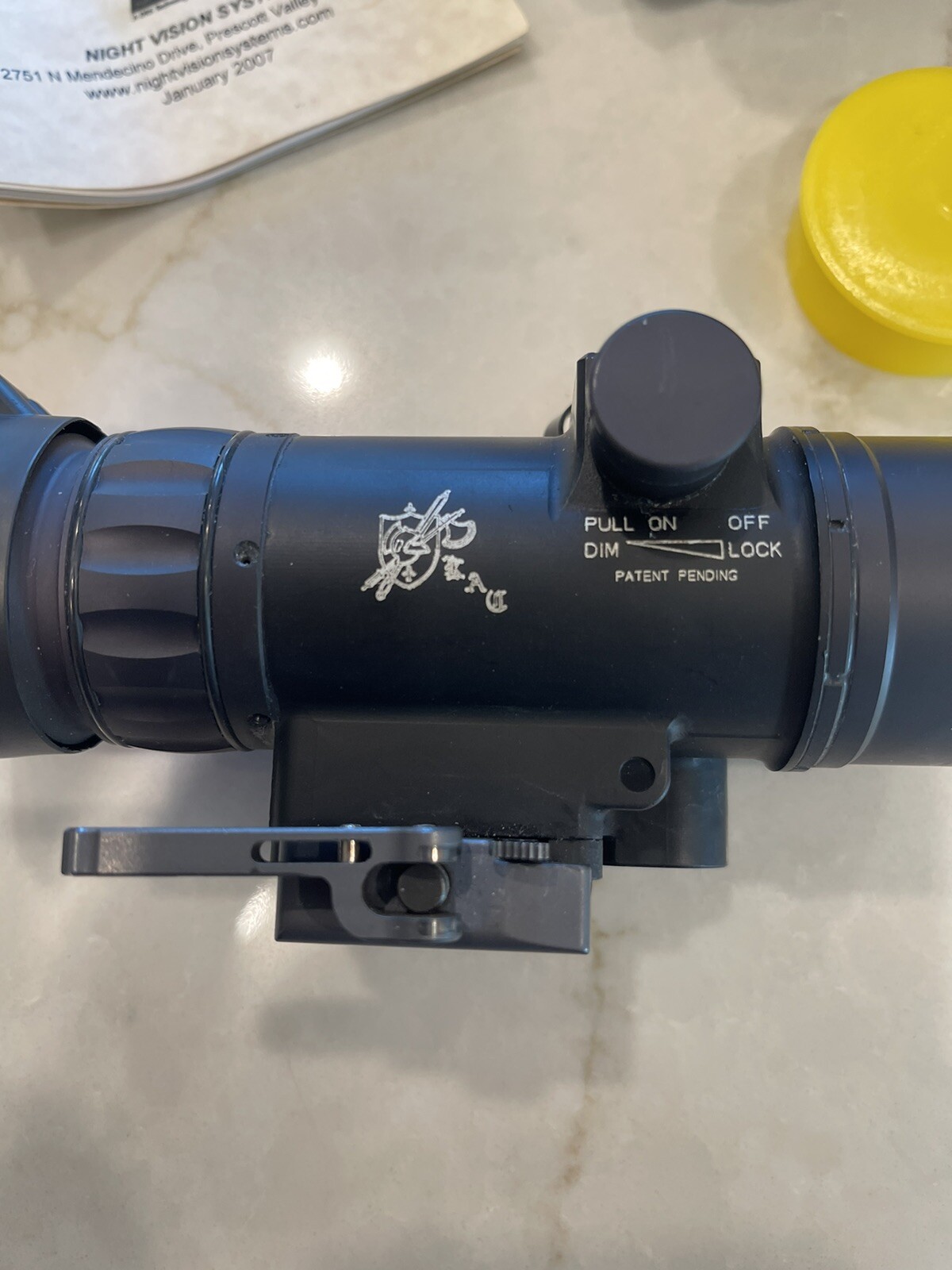 Knights Armament UNSSR Night Vision clipon Scope. Gen3 OMNI6. eBay