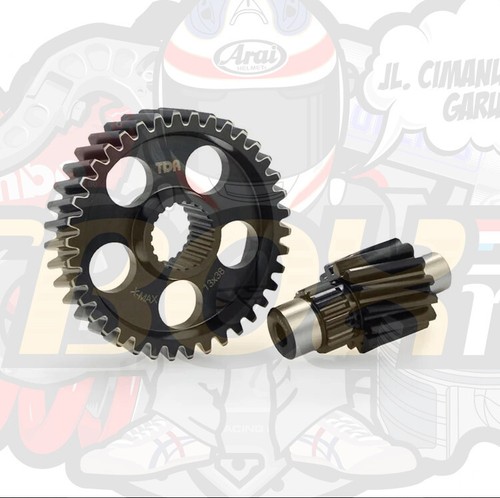 TDR Secondary Gears Ratio 13T x 38T For Yamaha X-MAX MBK 13-38 - Bild 8 von 8