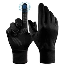  Winter Gloves Touch Screen Water Large (Men) -- X-Large (Women) Black