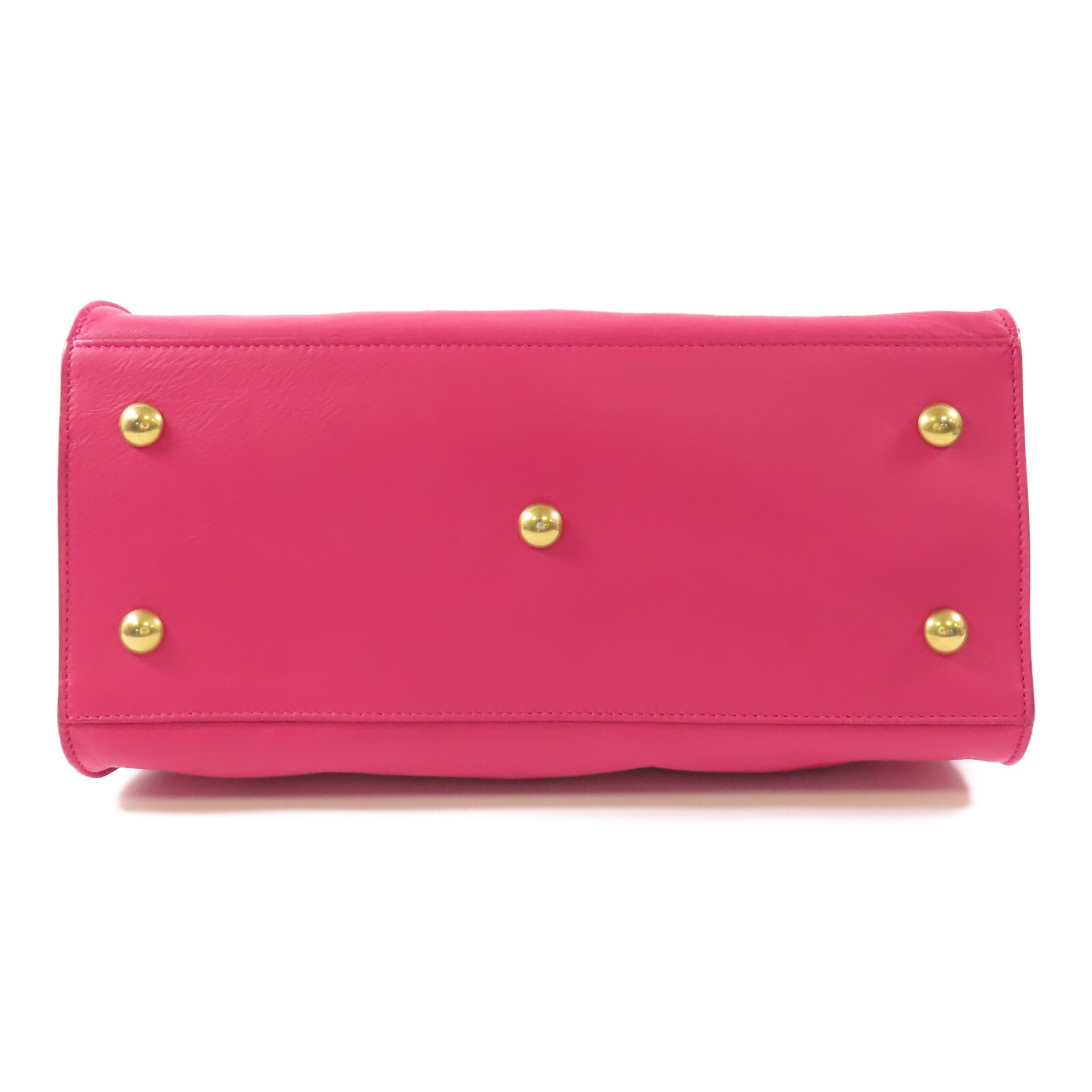 Borsa a tracolla SAINT LAURENT YSL GHW Y Cabas 2 vie 311210 pelle di vitello rosa