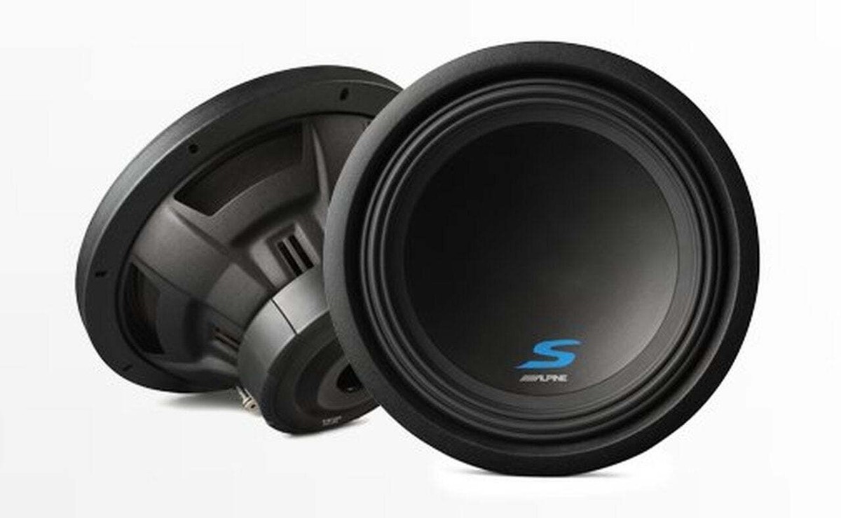 12 Inch Subwoofer Alpine Competition Subwoofers Alpine S-W12D4 Car