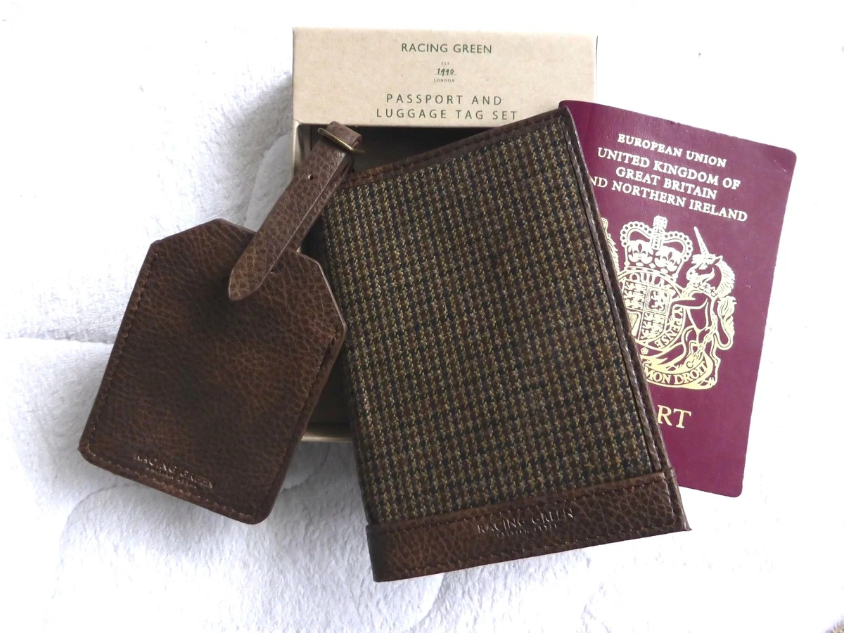 Barbour store passport holder
