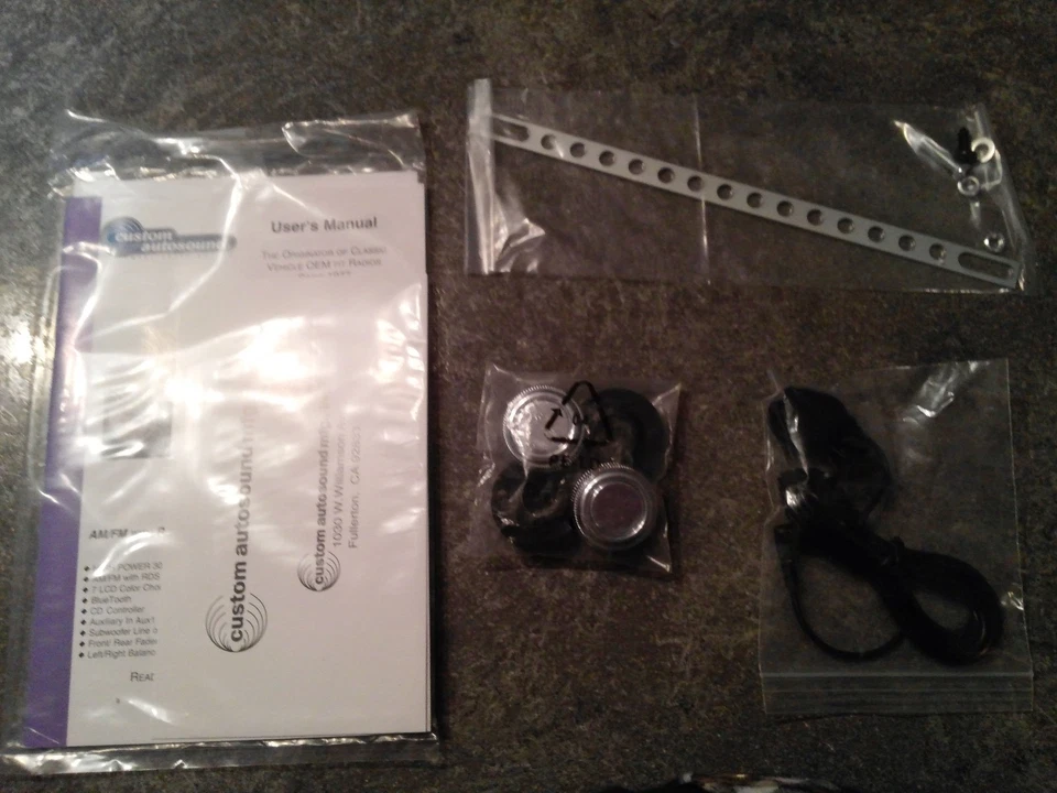 NUEVO EE. UU. 740 1964 64 Oldsmobile Cutlass Radio AM/FM Bluetooth con micrófono USB AUX IPOD  Foto 4 de 4