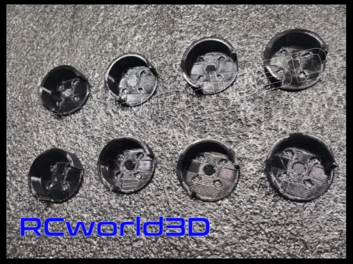 QUADCOPTER BRUSHLESS MOTOR MOUNT/BASE PROTECTOR 4PCS 3D PRINTED SOLID - PLA - Image 4 of 4