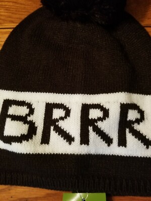 NWT Womens Kate Spade New York Knit Brrr Beanie Hat Pom  display picture 1