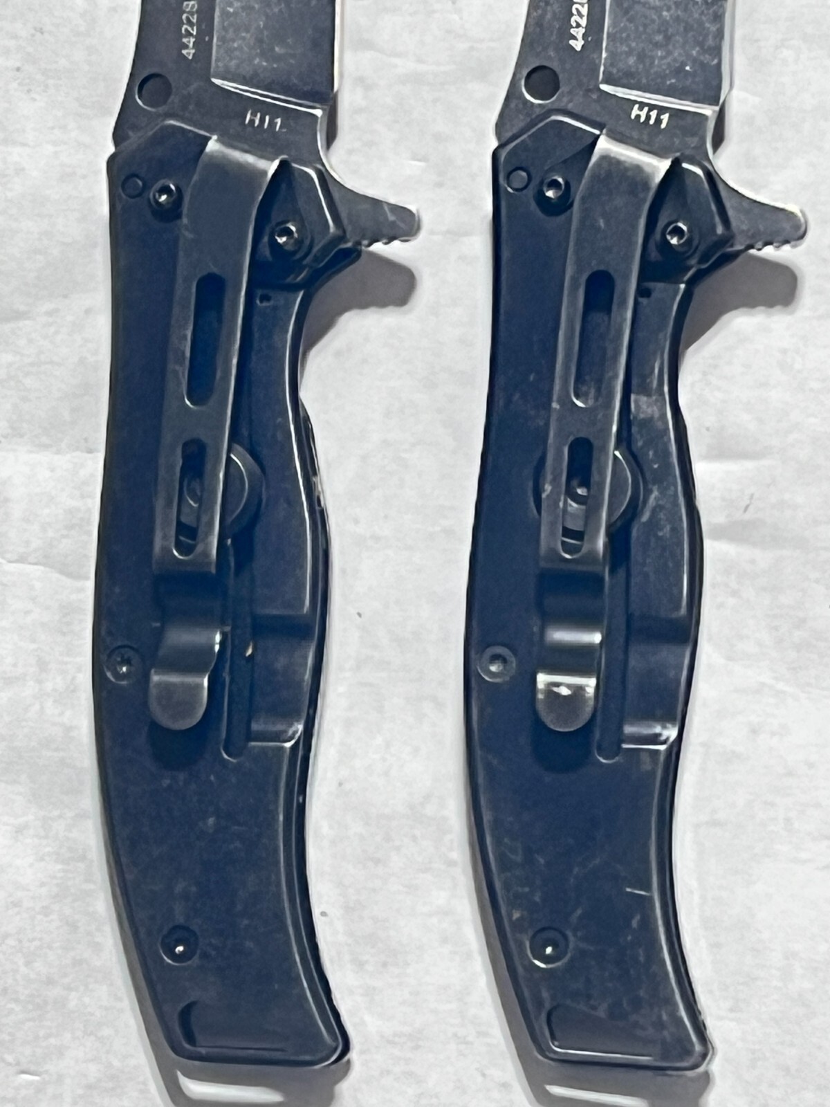 Lot of 2 Klein Tools 44228 H11 Assisted Opening Pocket Knives eBay