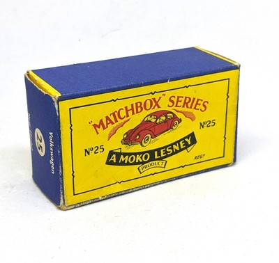 Matchbox Lesney Moko N°25 – Volkswagen 1200 Cox Cocaine – Angleterre – Rare