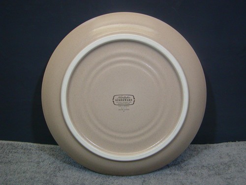 6 NORITAKE STONEWARE WARM SANDS 10-3/8" DINNER PLATES - Picture 7 of 19