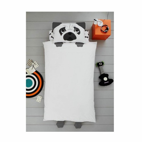 Kids Duvet Cover Set Animal Shape Reversible Bedding Quilt & Pillow cases Single - Picture 30 of 39