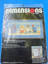 Dimensions No Count Cross Stitch Kit 3939 Kids at the Beach NEW
