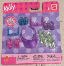 KELLY CLUB Beach Shoes Accessories 47625- 2002 Barbie Mattel