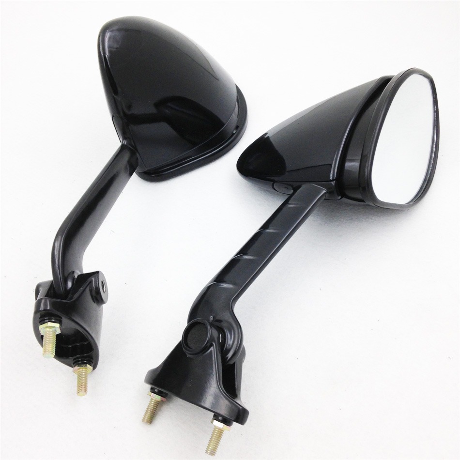 New Racing Mirrors For Kawasaki ZZR1400 ZX14R 20062018 Black ZX14 ZX