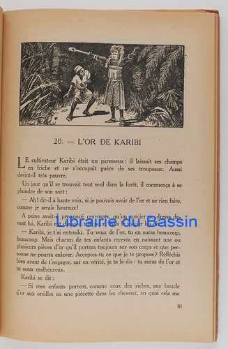 Contes de la brousse et de la forêt Livre de lecture courante Cours élém. 1946 - Picture 5 of 7