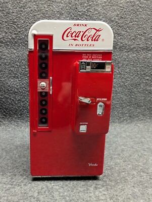Coca Cola Vending Machine Musical Bank Vendo 1994 Working Coke D4