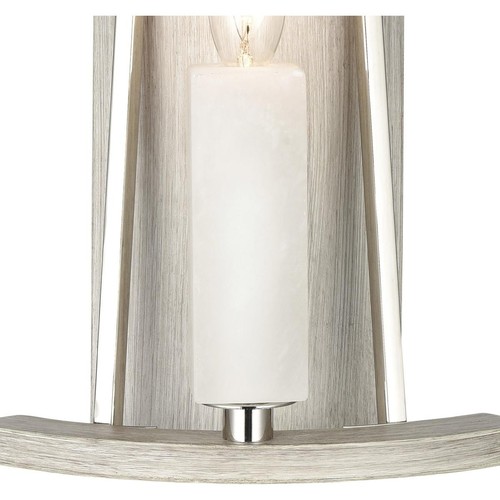 ELK Lighting 69340/1 White Stone Sconce Wall Light - Picture 4 of 4