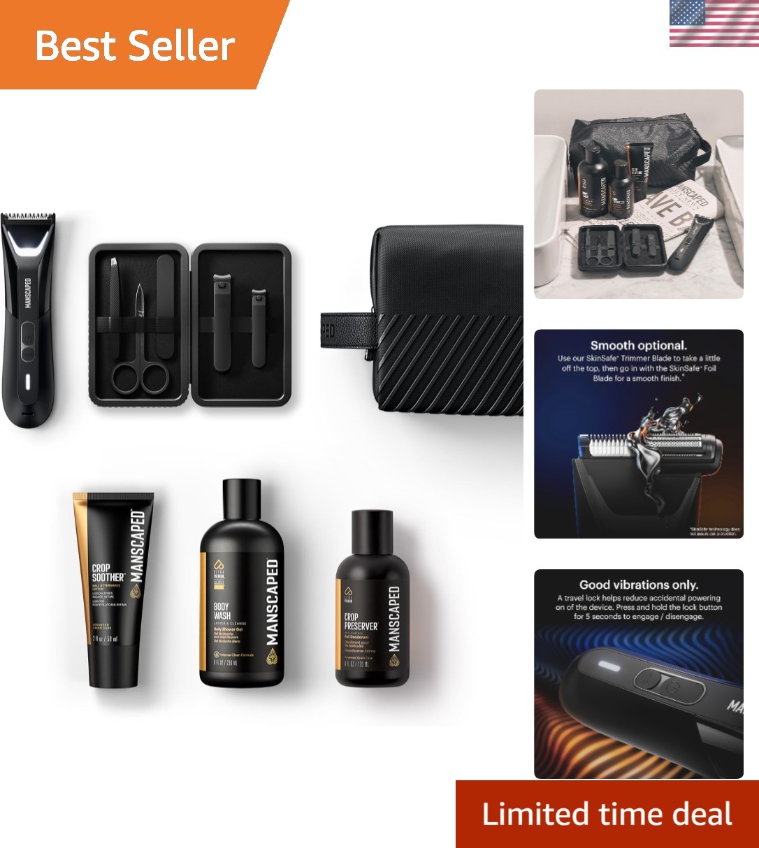 The Premier Package 5.0 Ultra, with The Lawn Mower 5.0 Ultra Men's Groin & Bo...