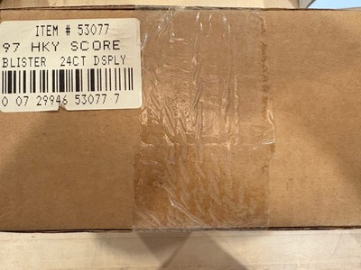 1997-98 97/98 SCORE HOCKEY NHL Factory Sealed Blister Case - 24 Count