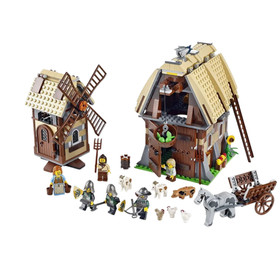 LEGO 7189 Kingdoms Mill Village Raid Classic 663pcs FACTORY SEALED New