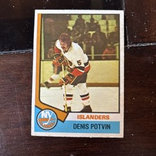 1974-75 Topps #195 Denis Potvin  Rookie Card MINT LOOK AT PICS!??️?. rookie card picture