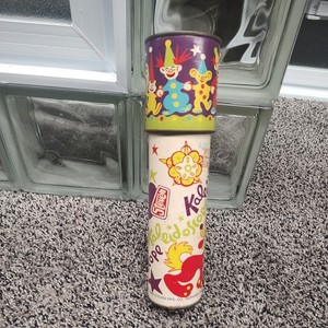 Vintage Stevens Kaleidoscope 1980 Toy Hermann Missouri USA Circus Clowns WORKING