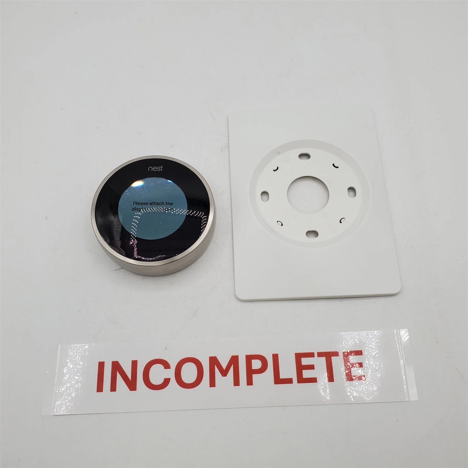 Google Nest Learning 3rd Gen Smart Thermostat Pro Version T3008US *NO BACKPLATE*
