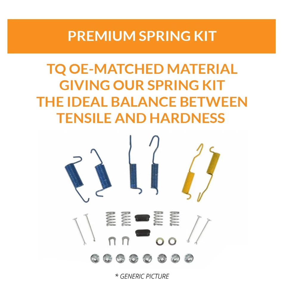 Rear Drum Brake Hardware Kit Spring For Chevrolet Aveo Pontiac Aveo5 Wave Spark - Image 4 of 4