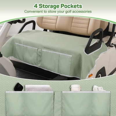 MoKo Golf Cart Seat Covers, Universal Towel X-Large, Green | eBay