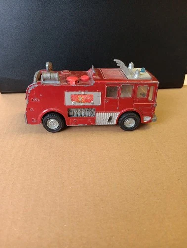 Dinky Marquis Fire Tender  For Spares or Repair Vintage 70s Emergency Truck