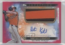 2024 Topps Inception Magenta 13/75 Heston Kjerstad #APC-HK Patch Auto v9t