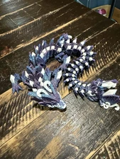 Large 3 D Printed Misprinted, Butterfly Dragon Without Wings