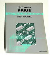 2001 Toyota Prius Electrical Wiring Diagrams Factory Manual OEM
