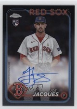 2024 Topps Chrome Rookie Auto Joe Jacques #RA-JJQ Auto 2u3