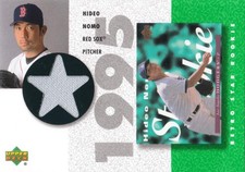 2002 Upper Deck Authentics Hideo Nomo Retro Star Rookie Jersey Sr-Hn