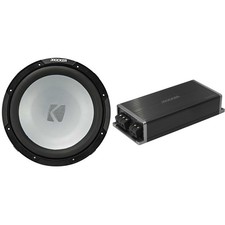 Kicker Marine KPX500.1 Powersports Amp  12" 2 Ohm Subwoofer Audio Upgrade