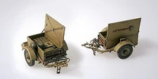 Italeri Sd. Anhanger 51 Ammo Trailer (2 Kits) - Plastic Model Vehicle Kit
