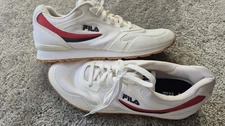 FILA Forerunner 18 Mens Athletic/Casual Shoes White -Red/Blue Sz 13 US