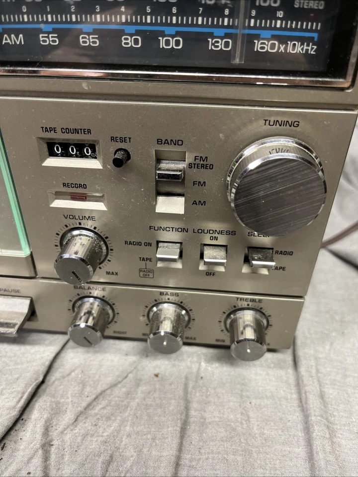 General Electric Tape Deck/Radio/Alarma Nº7-4992Piezas o Pantalla Foto 3 de 4