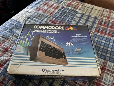 Commodore 64 (Original Box) NO POWER SUPPY & UNTESTED As-Is Read Description