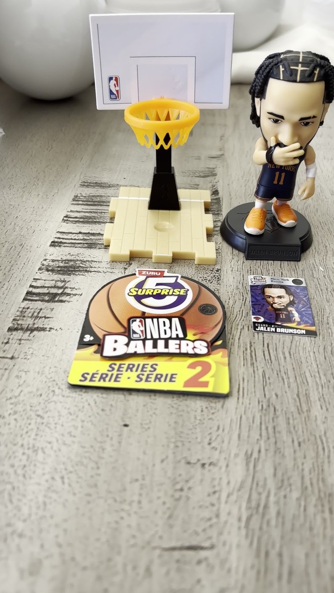スポーツ NBA BALLERS Jalen Brunson RARE Zuru NBA Ballers Series 2 - RARE Jalen Brunson! New York