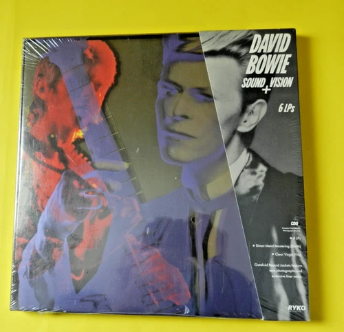 DAVID BOWIE Sound + Vision SEALED 6 LP Box Set 1989 Clear Vinyl Ryko