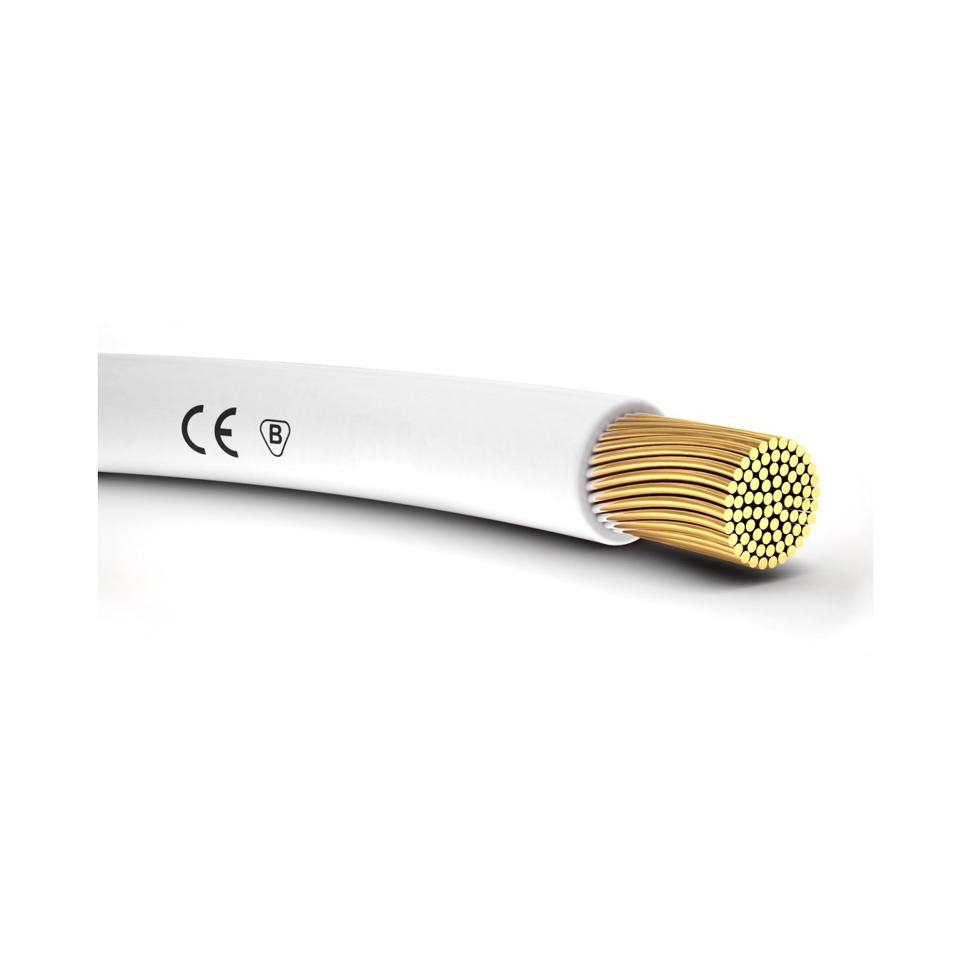 Installation Cable H05V-K (LgY) 0.5 White/ 100m 4510051