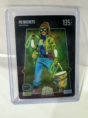 BO JACKSON BATTLE ARENA Paige Bueckers “PB BUCKETS” Rare Glow Card BF-67