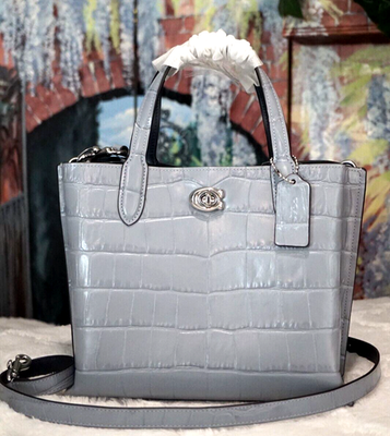 【ロペ】COACH グレー ビジネスバッグ COACH（コーチ） 国内発送 バッグ メンズ ビジネス バッグ レザー
